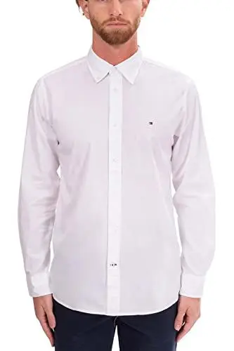 Produktbild: Tommy Hilfiger CORE FLEX POPLIN RF SHIRT Freizeithemden Herren, Weiß (White), L