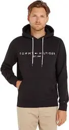 Produktbild: Tommy Hilfiger CORE TOMMY LOGO HOODY Sweatshirts Herren, Schwarz (JET BLACK), XXL