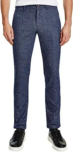 Produktbild: Tommy Hilfiger Herren Hose Bleecker Chino, Blau (Faded Indigo), 36W / 34L