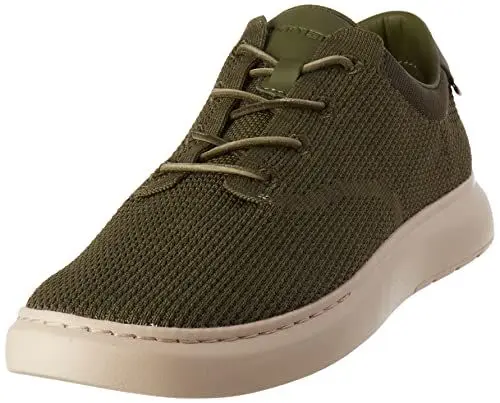 Produktbild: Tommy Hilfiger Herren Hybrid Sneaker Knit Hybrid Shoe Schuhe, Grün (Mentor Green), 44 EU