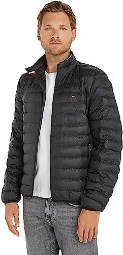 Produktbild: Tommy Hilfiger Herren Jacke Übergangsjacke, Schwarz (Black), XXL