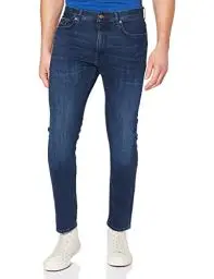 Produktbild: Tommy Hilfiger Herren Jeans Hose Core Slim Bleecker mit Stretch, Blau (Bridger Indigo), 31W/34L
