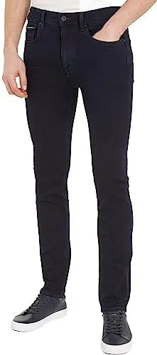 Produktbild: Tommy Hilfiger Herren Jeans Slim Blue Stretch, Blau (Hicks Blue), 32W / 36L