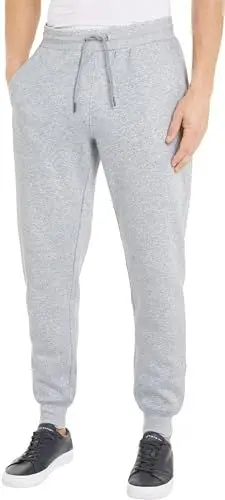 Produktbild: Tommy Hilfiger Herren Jogginghose Flag Logo Sweatpants, Grau (Light Grey Heather), M