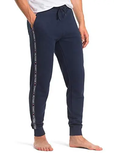 Produktbild: Tommy Hilfiger Herren Jogginghose Sweatpants Lang, Blau (Navy Blazer), L