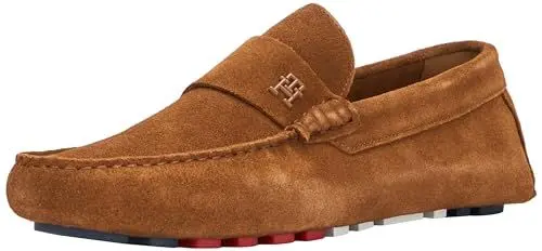 Produktbild: Tommy Hilfiger Herren Loafer Classic Driver Slipper, Braun (Coconut Grove), 41