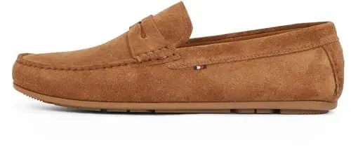 Produktbild: Tommy Hilfiger Herren Loafer aus Wildleder, Braun (Coconut Grove), 41