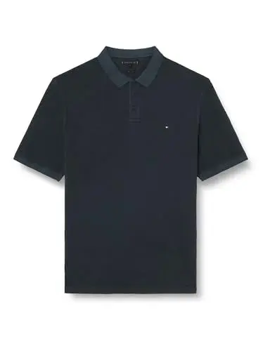 Produktbild: Tommy Hilfiger Herren Poloshirt Kurzarm Regular Fit, Blau (Desert Sky), XXL