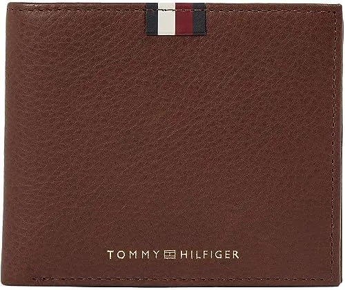 Produktbild: Tommy Hilfiger TH PREM LEA CC AND COIN, Herren Geldbörsen, Dark Chestnut,