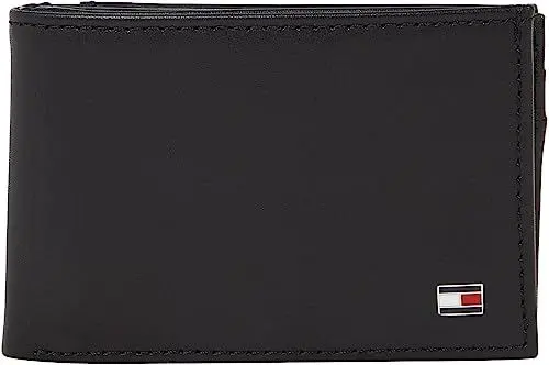 Produktbild: Tommy Hilfiger Herren Portemonnaie Eton Mini Klein, Schwarz (Black), Einheitsgröße