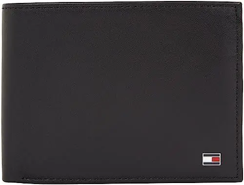 Produktbild: Tommy Hilfiger ETON CC FLAP AND COIN POCKET Geldbörsen Herren, Schwarz (Black), OS