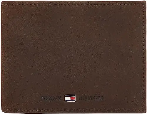 Produktbild: Tommy Hilfiger Herren Portemonnaie Johnson mit Münzfach, Braun (Brown), Einheitsgröße