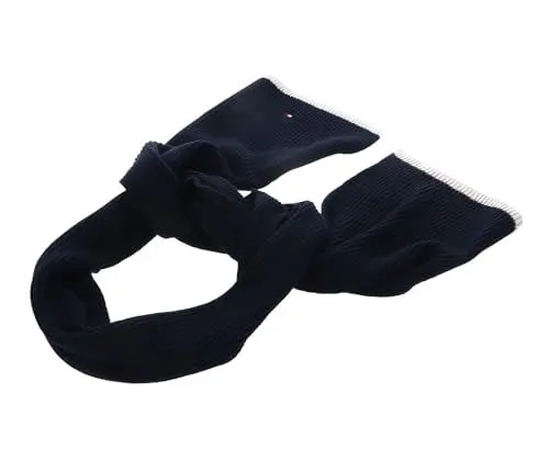 Produktbild: Tommy Hilfiger BLOCK FLAG SCARF Schals Herren, Blau (Space Blue / Cashmere Creme), OS