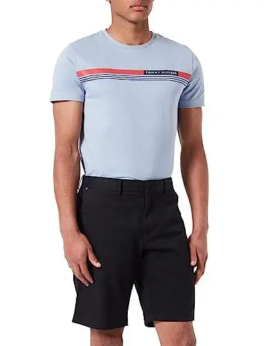Produktbild: Tommy Hilfiger Herren Shorts Harlem Short 1985 Kurz, Schwarz (Black), 38W