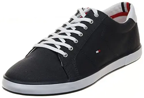 Produktbild: Tommy Hilfiger Herren Vulcanized Sneaker Schuhe, Blau (Midnight), 43