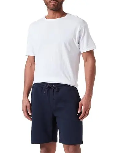 Produktbild: Tommy Hilfiger Herren Sweatshorts Badge Regular Fit, Blau (Desert Sky), XL