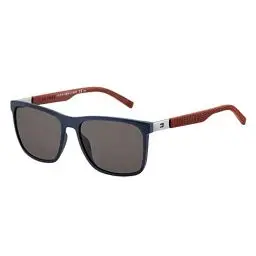 Produktbild: Tommy Hilfiger TH 1445/S Blue Burgundy/Dark Brown 57/17/145 Herren Sonnenbrillen