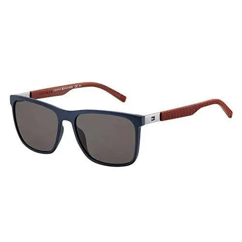 Produktbild: Tommy Hilfiger TH 1445/S Blue Burgundy/Dark Brown 57/17/145 Herren Sonnenbrillen