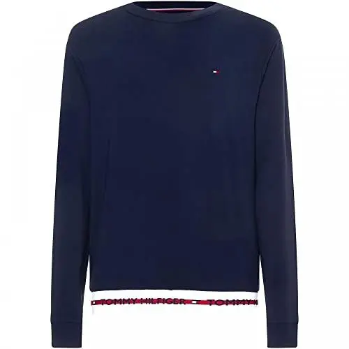 Produktbild: Tommy Hilfiger Track TOP LS HWK Schwere Strickwaren Herren, Blau (Desert Sky), M