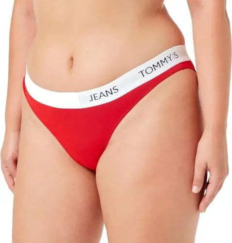 Produktbild: Tommy Hilfiger Bikini Hose Damen, Rot (Deep Crimson), XS