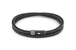 Produktbild: Tommy Hilfiger Jewelry armband für Herren aus Leder Schwarz - 2790262S
