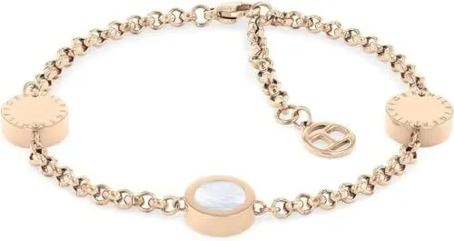 Produktbild: Tommy Hilfiger Jewelry Gliederarmband für Damen in Nelkengold mit Charms - 2780660