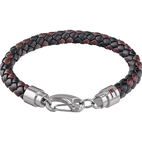 Produktbild: Tommy Hilfiger Jewelry Lederarmband für Herren Farben Schwarz und Braun - 2790047
