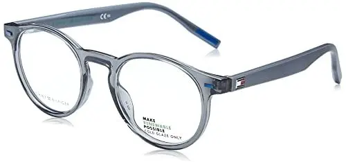 Produktbild: Tommy Hilfiger Kids Unisex Th 1926 Sunglasses, Shaded Grey Texture Transparent Grey, 46