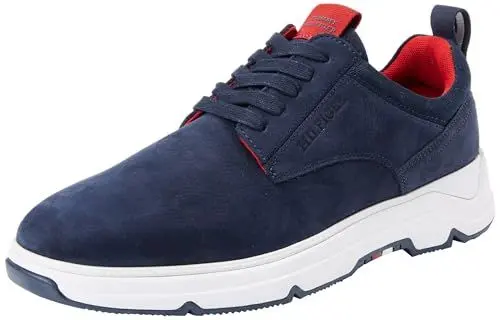 Produktbild: Tommy Hilfiger HILFIGER NUBUCK MIX HYBRID SHOE Mokassinschuhe Herren, Blau (Desert Sky), 40 EU