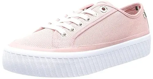 Produktbild: Tommy Hilfiger PLATFORM VULCANIZED SNEAKER Vulkanisierte Sneaker Damen, Rosa (Soothing Pink), 41 EU