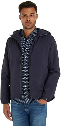 Produktbild: Tommy Hilfiger PORTLAND HOODED JACKET Gewebte Jacken Herren, Blau (Desert Sky), S
