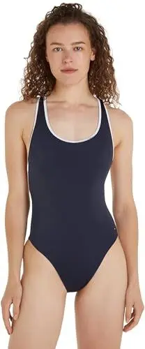 Produktbild: Tommy Hilfiger Racerback One Piece Racerback Damen, Blau (Desert Sky), S
