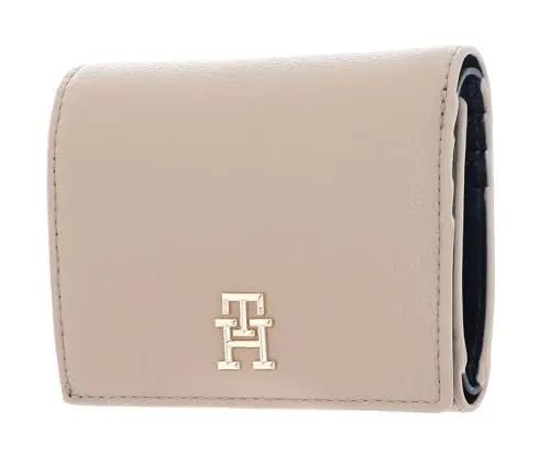 Produktbild: Tommy Hilfiger Damen TH Casual BI-FOLD Wallet AW0AW14634 Geldbörsen, Beige (Beige)