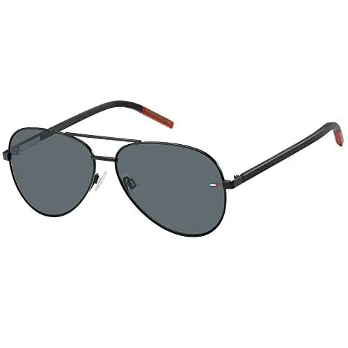 Produktbild: Tommy Hilfiger Unisex-Erwachsene TJ 0008/S Sonnenbrille, AVIATNAVI ,MTT SCHWARZ, 60