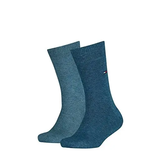 Produktbild: Tommy Hilfiger Unisex Kinder Basic Socken, 2erPack, Jeans, 27-30