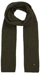 Produktbild: Tommy Hilfiger Herren Essential Flag Scarf AM0AM11480 Schals, Khaki (Army Green), OS