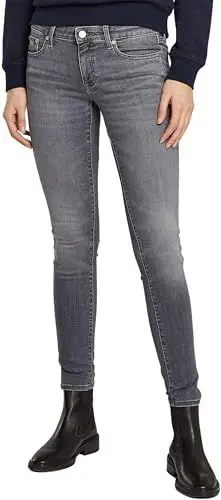 Produktbild: Tommy Jeans Damen Jeans Hose Sophie Skinny Fit, Blau (Denim Black), 34W/28L
