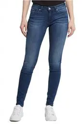 Produktbild: Tommy Jeans Damen Jeans Hose Sophie Stretch, Blau (New Niceville Mid Blue Stretch), 30W/32L
