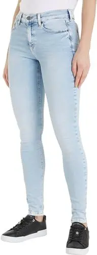 Produktbild: Tommy Jeans Damen Nora MD SKN BH1215 DW0DW18707 Jeanshosen, Denim, 31W / 34L