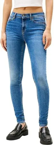 Produktbild: Tommy Jeans Damen Nora Mr Skny Bi0234 Dw0dw20652 Skinny, Denim (Denim Medium), 26W / 32L EU