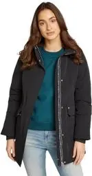 Produktbild: Tommy Jeans Damen Parka mit Kapuze, Schwarz (Black), XL