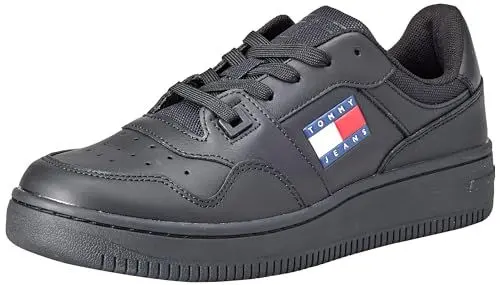 Produktbild: Tommy Jeans Damen Sneaker Schuhe, Schwarz (Triple Black), 37