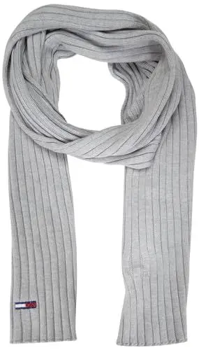 Produktbild: Tommy Jeans Damen TJW Flag Scarf AW0AW13667 Schals, Grau, OS