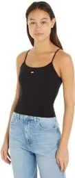 Produktbild: Tommy Jeans Damen Tops Cropped, Schwarz (Black), XL