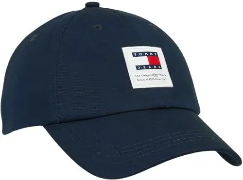 Produktbild: Tommy Jeans Herren Cap Modern Patch Basecap, Blau (Dark Night Navy), Einheitsgröße