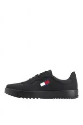 Produktbild: Tommy Jeans Herren Cupsole Sneaker Retro Essential Schuhe, Schwarz (Black), 40