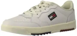 Produktbild: Tommy Jeans Herren Cupsole Sneaker Retro Schuhe, Weiß (White), 46