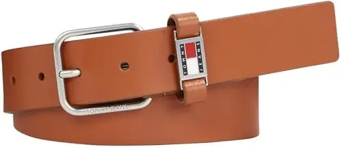 Produktbild: Tommy Jeans Herren Gürtel Scanton 3.5 Ledergürtel, Braun (Cognac), 85 cm