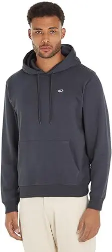 Produktbild: Tommy Jeans Herren Hoodie mit Kapuze, Grau (New Charcoal), XL