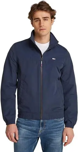 Produktbild: Tommy Jeans Herren Jacke Essential Casual Bomber Übergangsjacke, Blau (Dark Night Navy), S